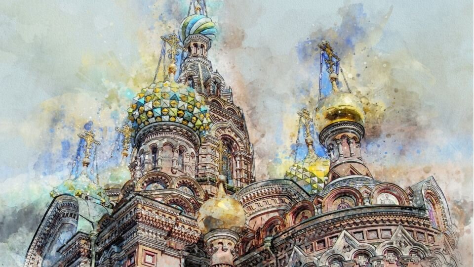    Храм. Церковь. Купола. Источник: ArtTower с сайта Pixabay