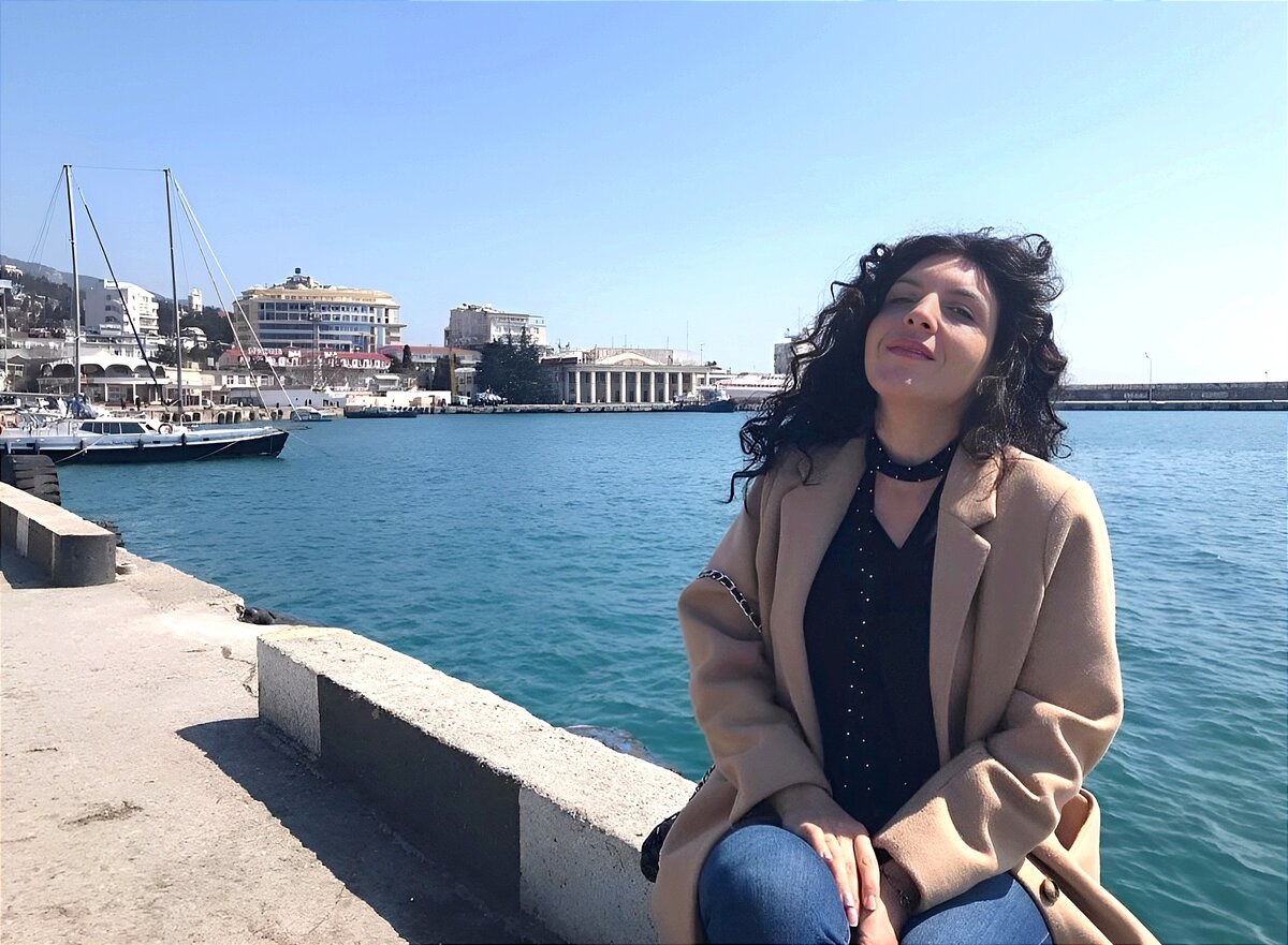 Мила и море