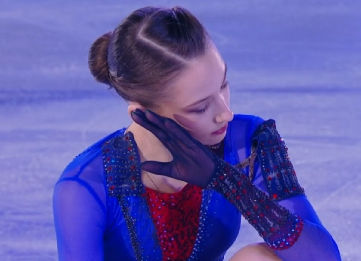 Фрагмент кадра ролика Первого канала. Софья Акатьева - Чемпионка России. 
