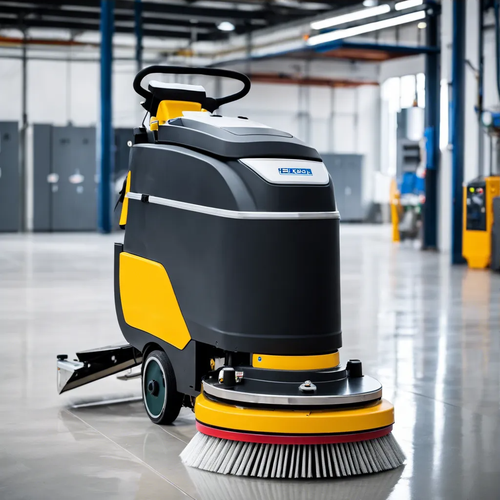 Поломоечная машина для производственных помещений