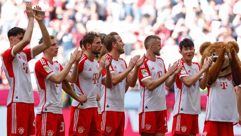    Футболисты «Баварии». AFP