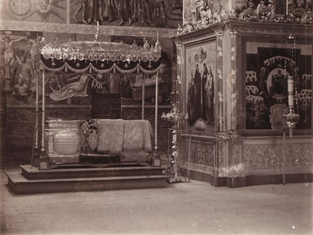    Рака преподобного Александра Свирского. (1909)© Фото : Сергей Прокудин-Горский