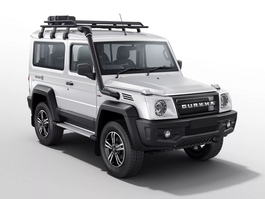 Новый внедорожник Force Gurkha от индийской компании Force Motors, вариант с укороченной базой, 3 двери