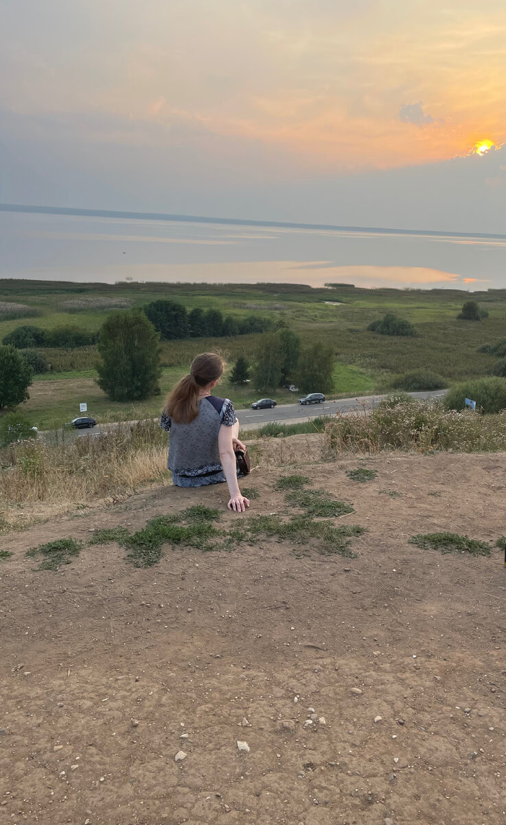 Наслаждаюсь родными просторами 