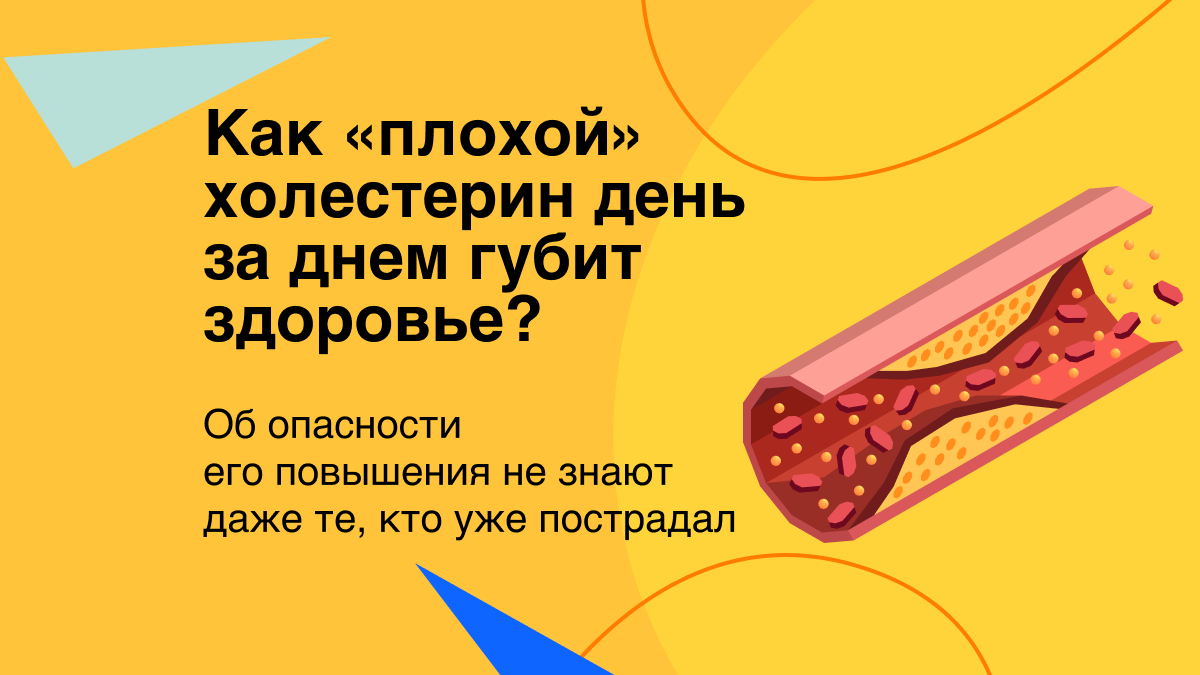 Как «плохой» холестерин день за днем губит здоровье? | Здоровый подход |  Современная медицина | Дзен