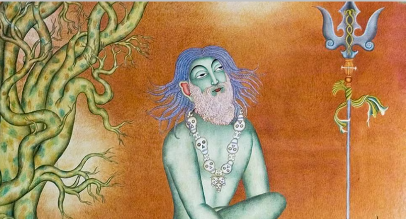 Местом своей жизни Шиварам избрал шмашан - место кремации. Изображение: Isha Foundation