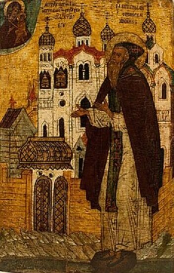 Преподобный Антоний Римлянин. 16в.