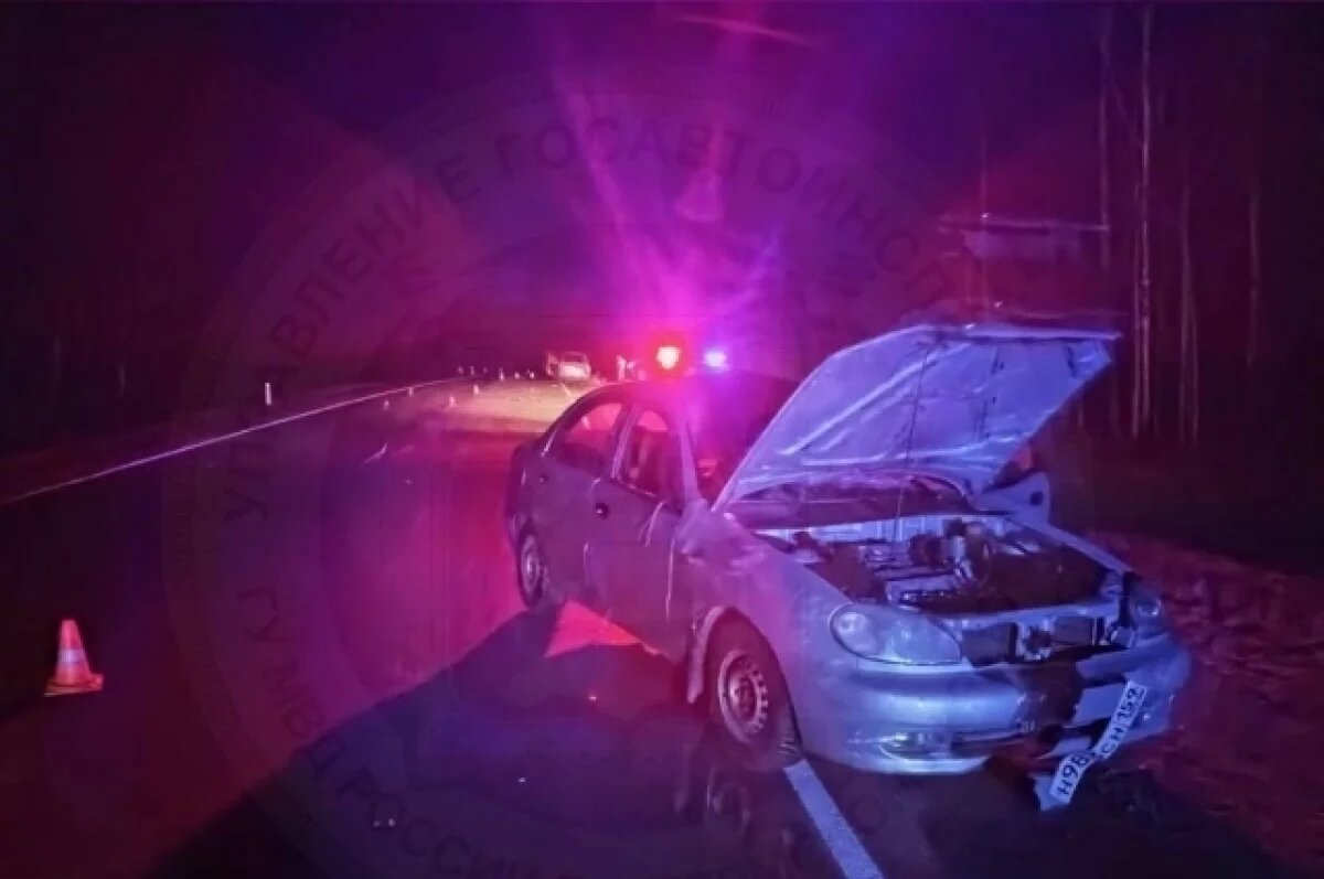    Три пострадавших в автоаварии госпитализированы.