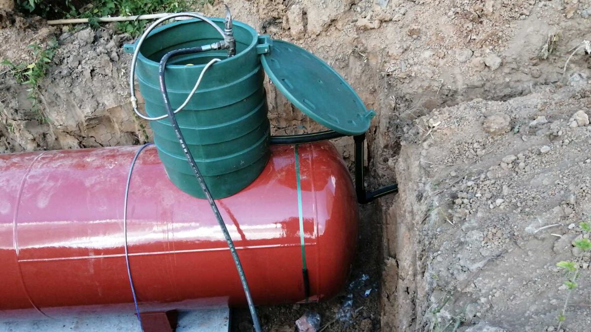 Заправка газгольдера