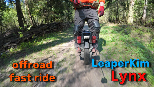 Veteran Lynx EUC offroad fast ride | быстрый одно колесо ездить бездорожье успех