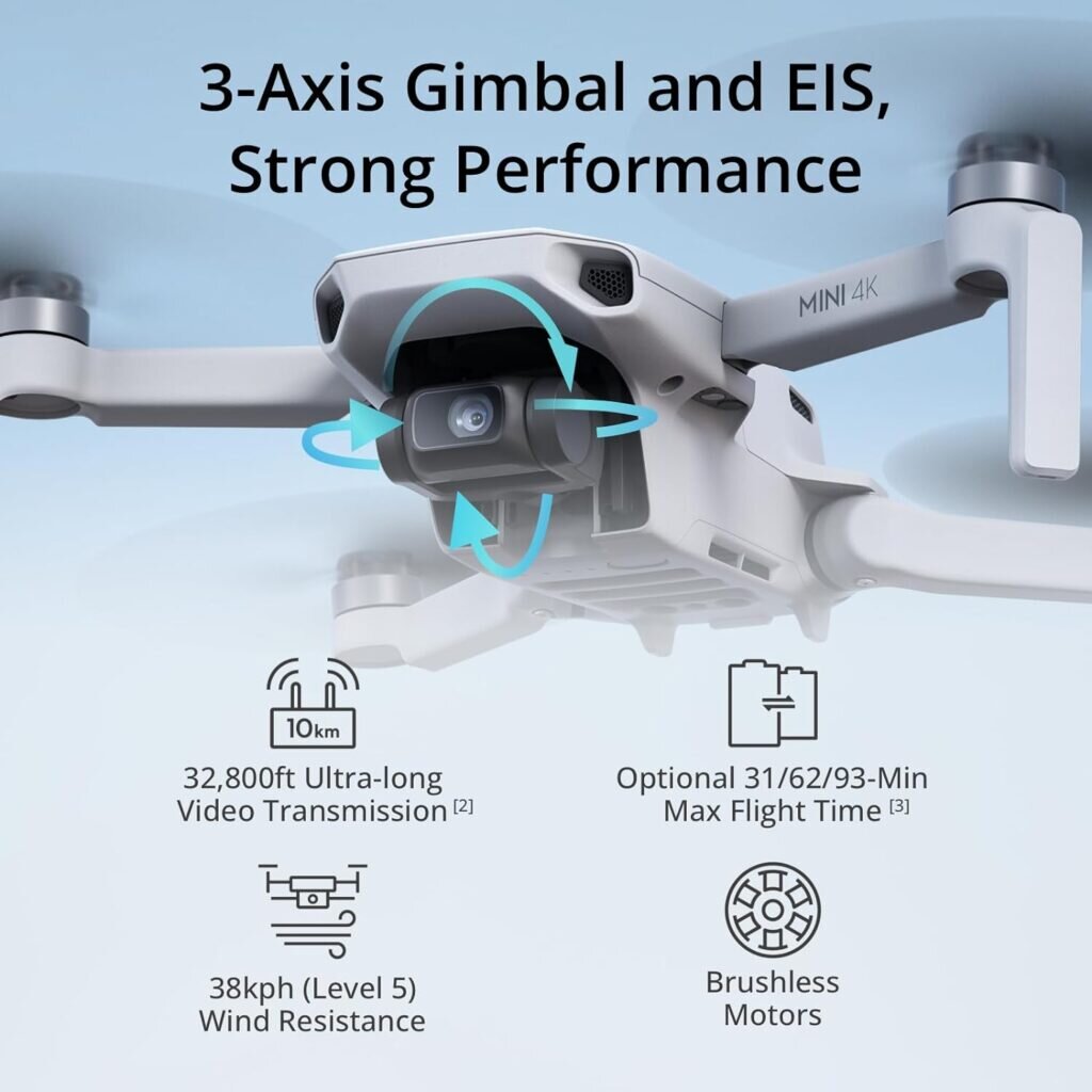 Выпущен дрон DJI Mini 4K. Дальность полета — 10 км, 31 мин на одном заряде,  $299 | PHOTAR | Дзен