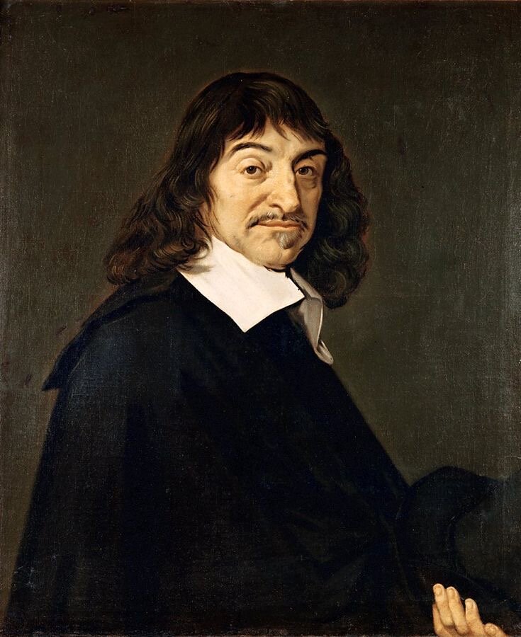 Рене Декарттың портреті.Суретші Франц Халс(1649 жыл)