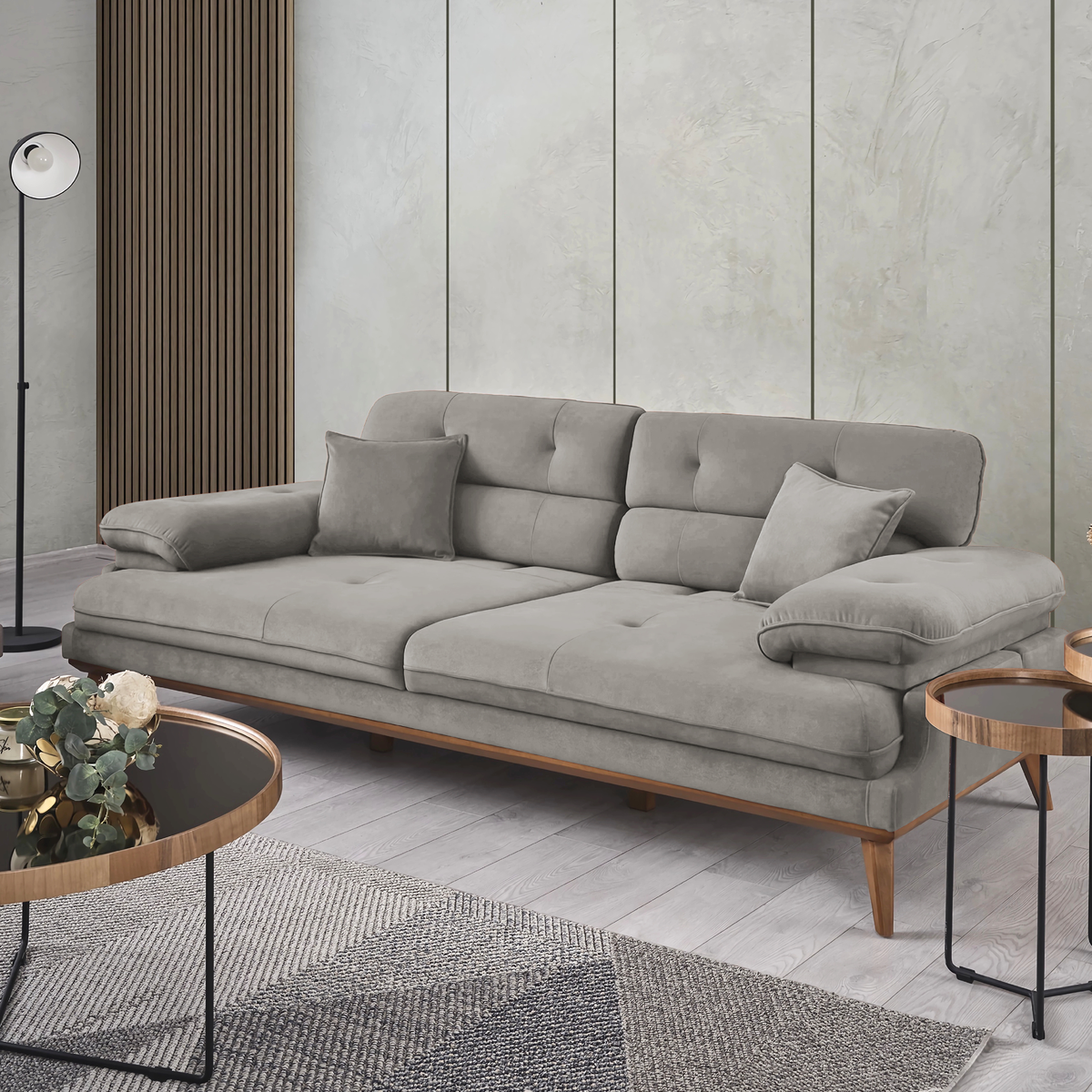 Диван прямой Bella Sand 040