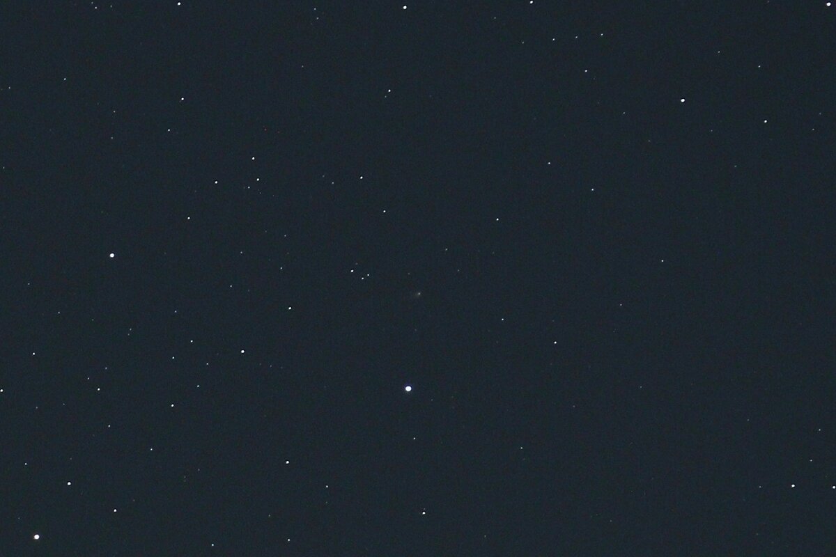 Комета C/2023 A3 (Tsuchinshan – ATLAS) 29 апреля 2024 года, вид из Подмосковья, фото автора