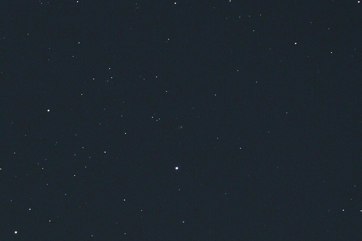 Комета C/2023 A3 (Tsuchinshan – ATLAS) 29 апреля 2024 года, вид из Подмосковья, фото автора