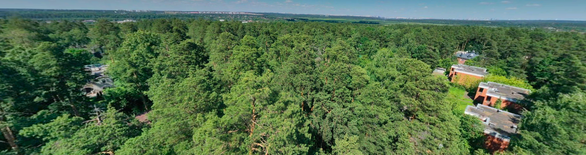 Рублёвка – вид сверху