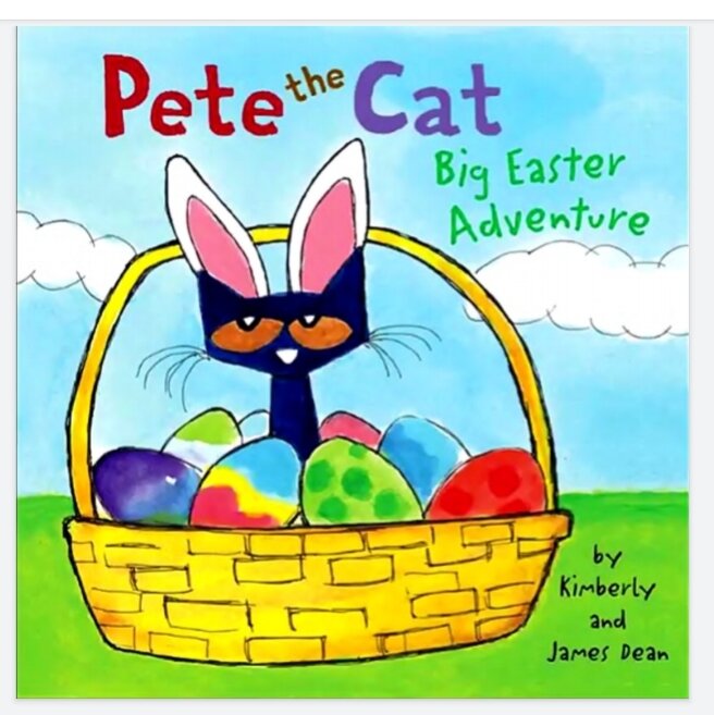 Отправимся по следам пасхального кролика вместе с котом Питом. Почитаем на английском про пасхальные приключения Пита. И одновременно, с ним поиграем, поговорим и поможем выполнить все задания.