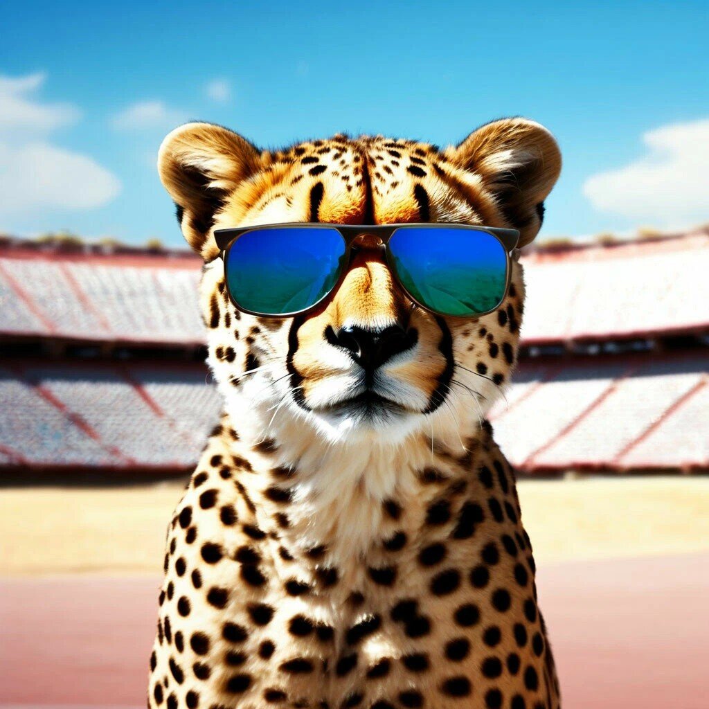 Гепард перед стартом пользовался наибольшим вниманием журналистов, как явный фаворит. 