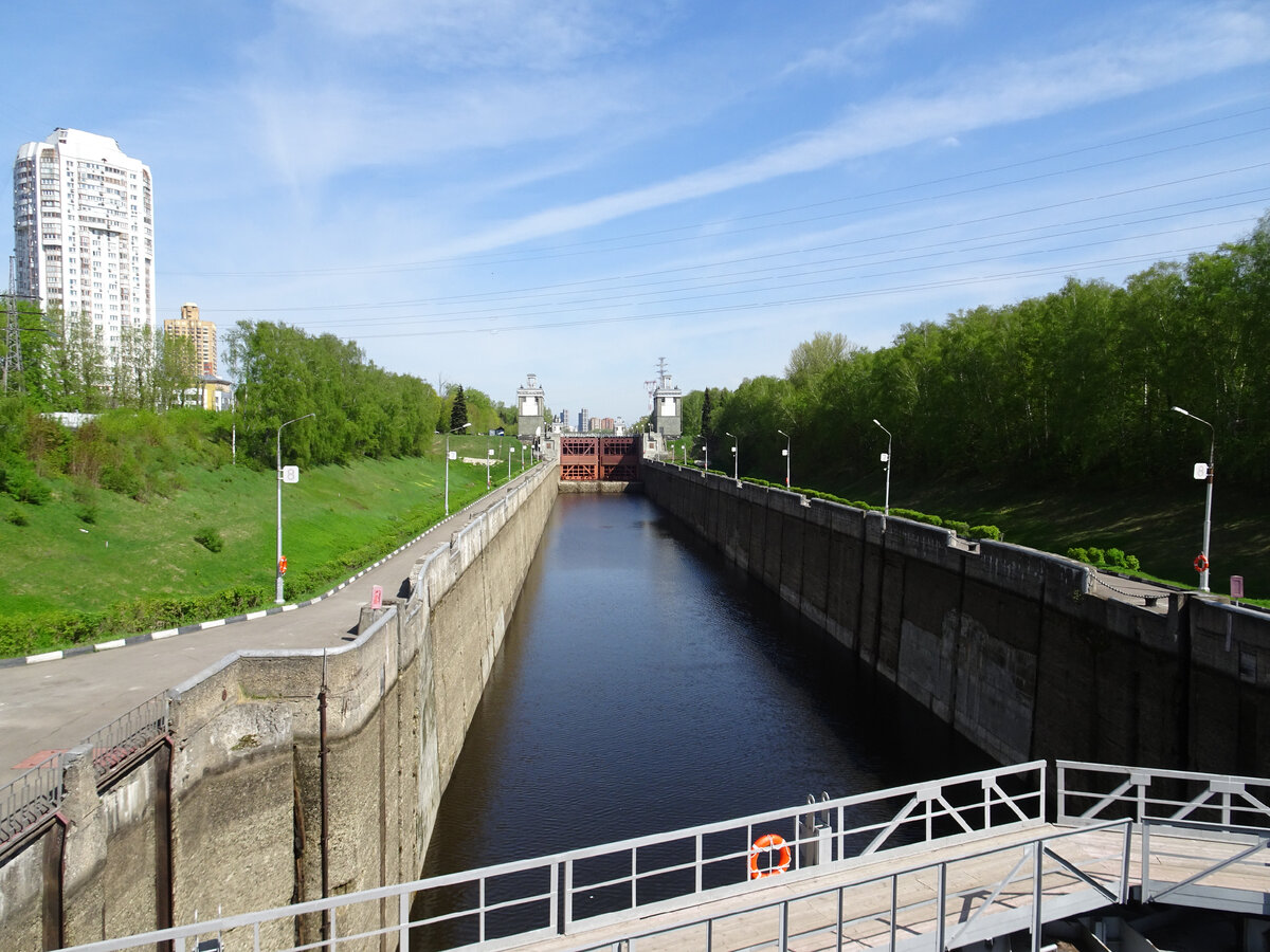 Шлюз № 7 - нижняя камера