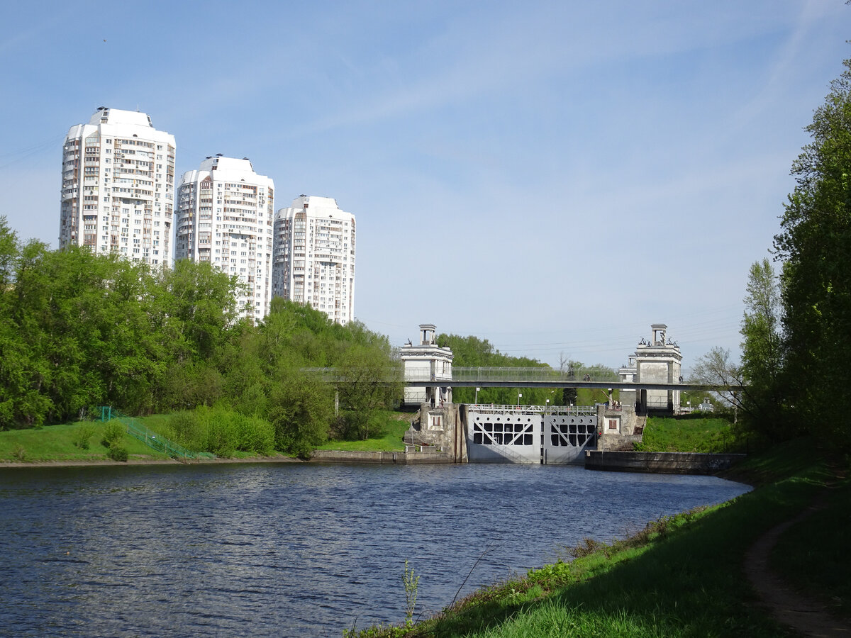 Шлюз № 7 -  нижние ворота