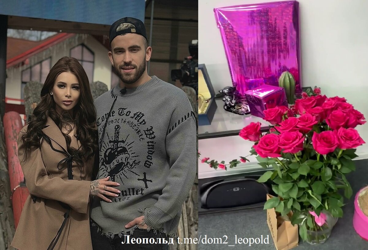 Игорь Григорьев и Клава Безверхова/ сюрприз для Клавы (фото из Telegram)