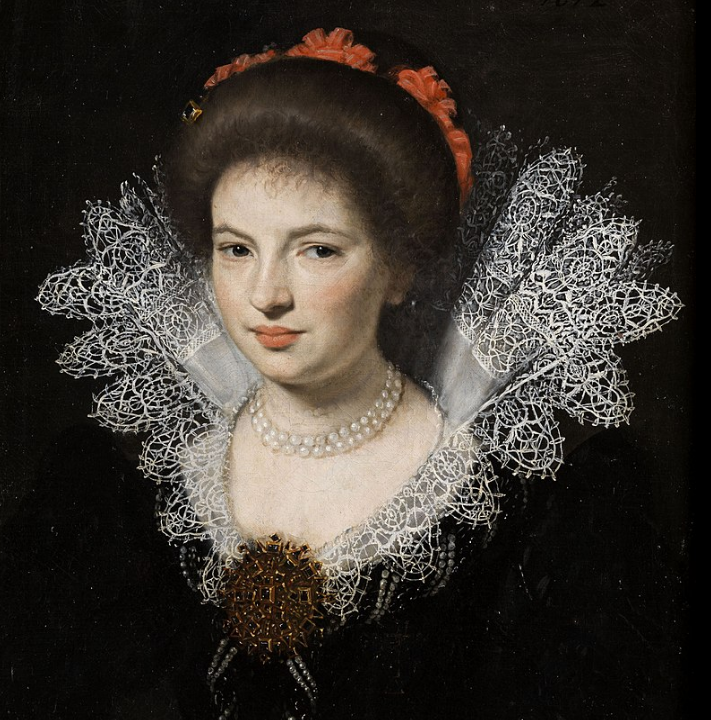 Михил Янс ван Миревелт. Портрет молодой женщины в чёрном.