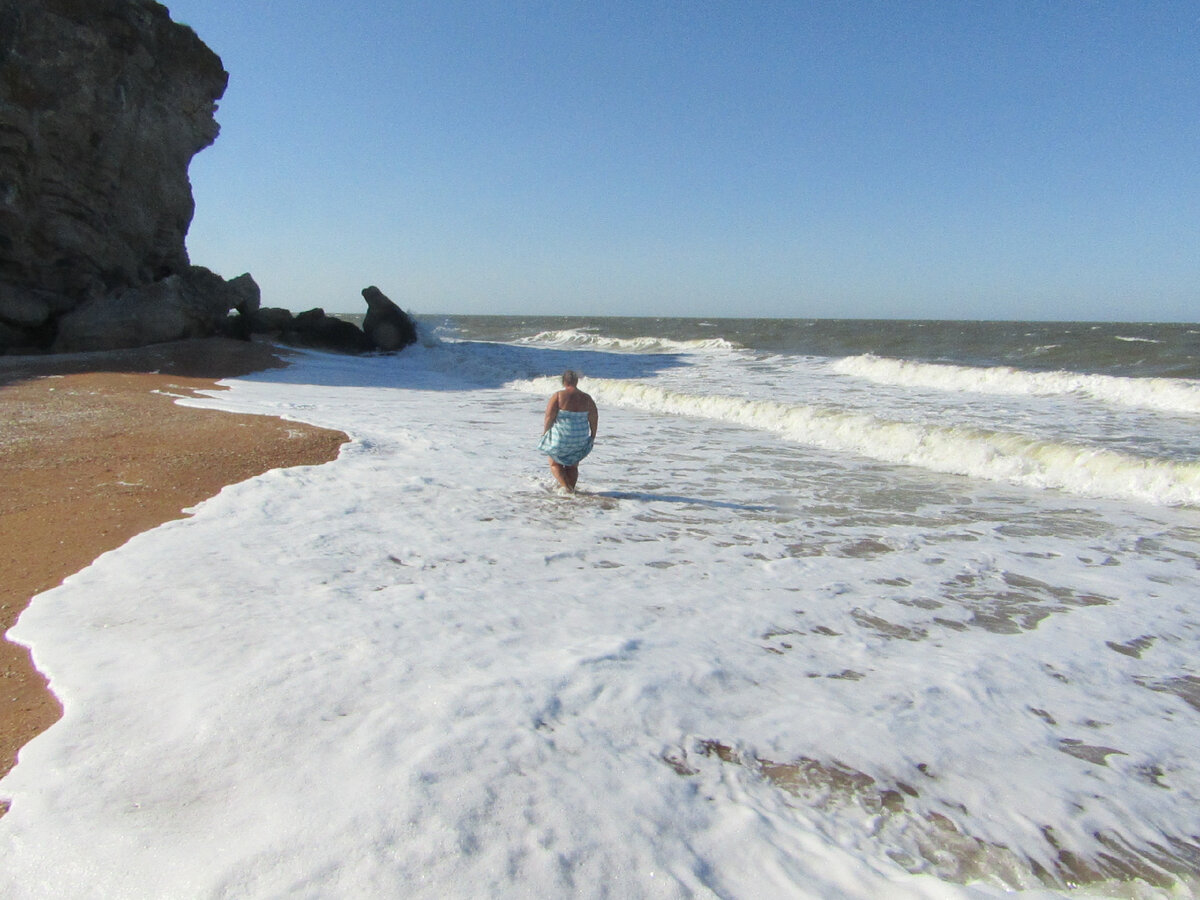 шторм дошёл до сливочного состояния 