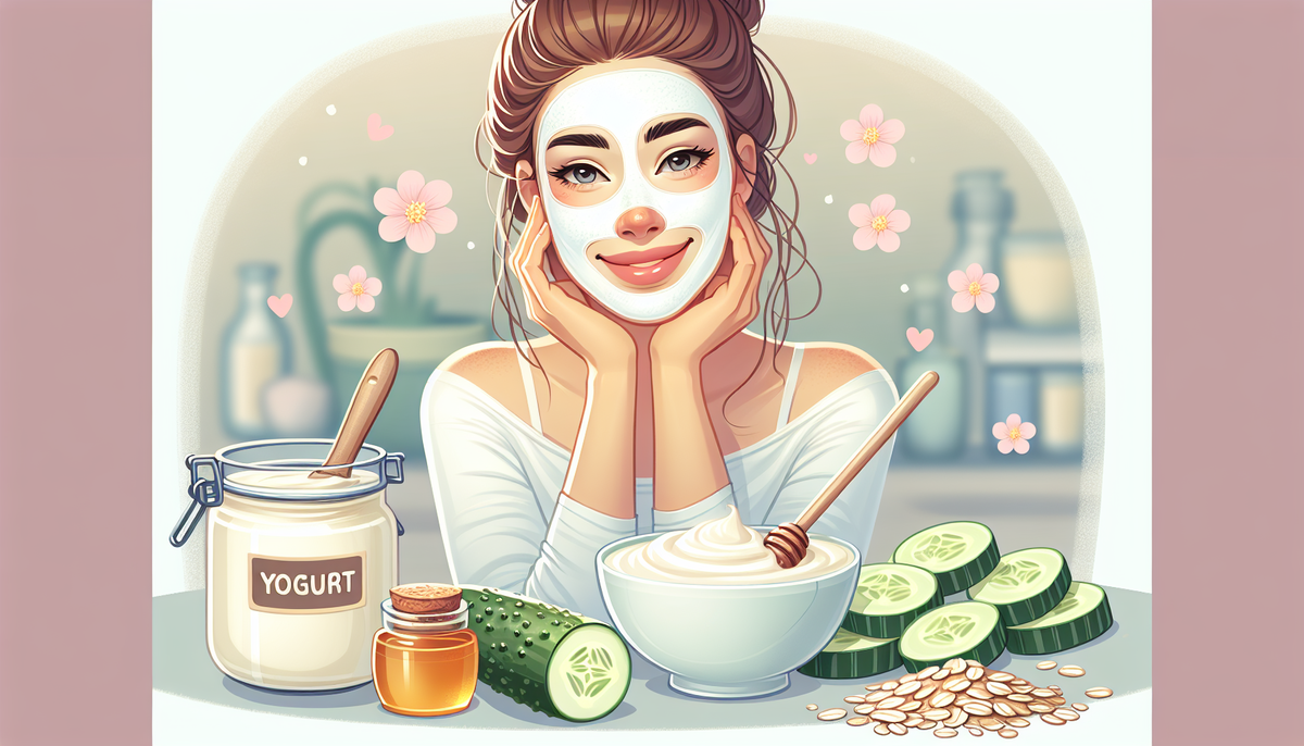 Маска из кефира 