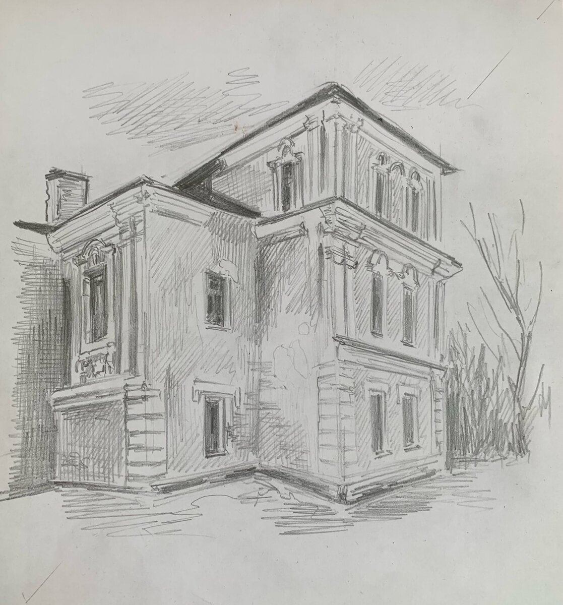 Роксана Ибрагимова, Палаты макаровых, набросок.