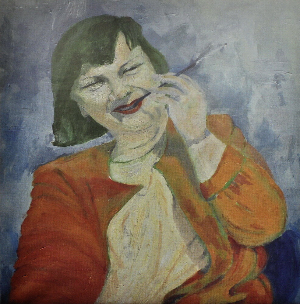 Дама с мундштуком, Попова Марина, 2005 год, г.Иркутск