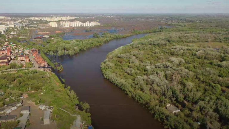    В Оренбуржье продолжают ликвидировать последствия паводка Кристина Просвиркина