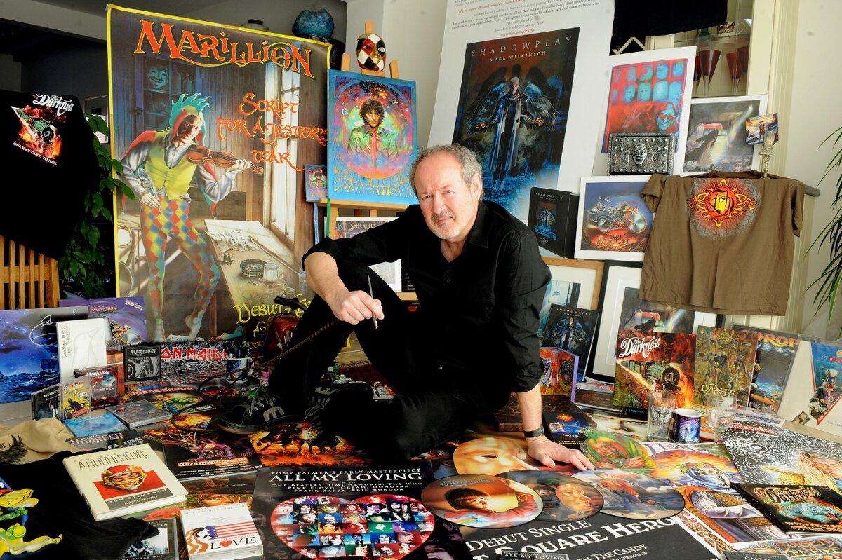 Марк Уилкинсон, художник рока