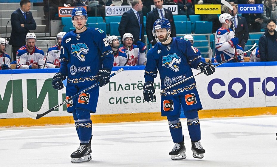    «Барыс» уступил СКА и лишился шансов на выход в плей-офф КХЛ. Фото: ХК «Барыс»