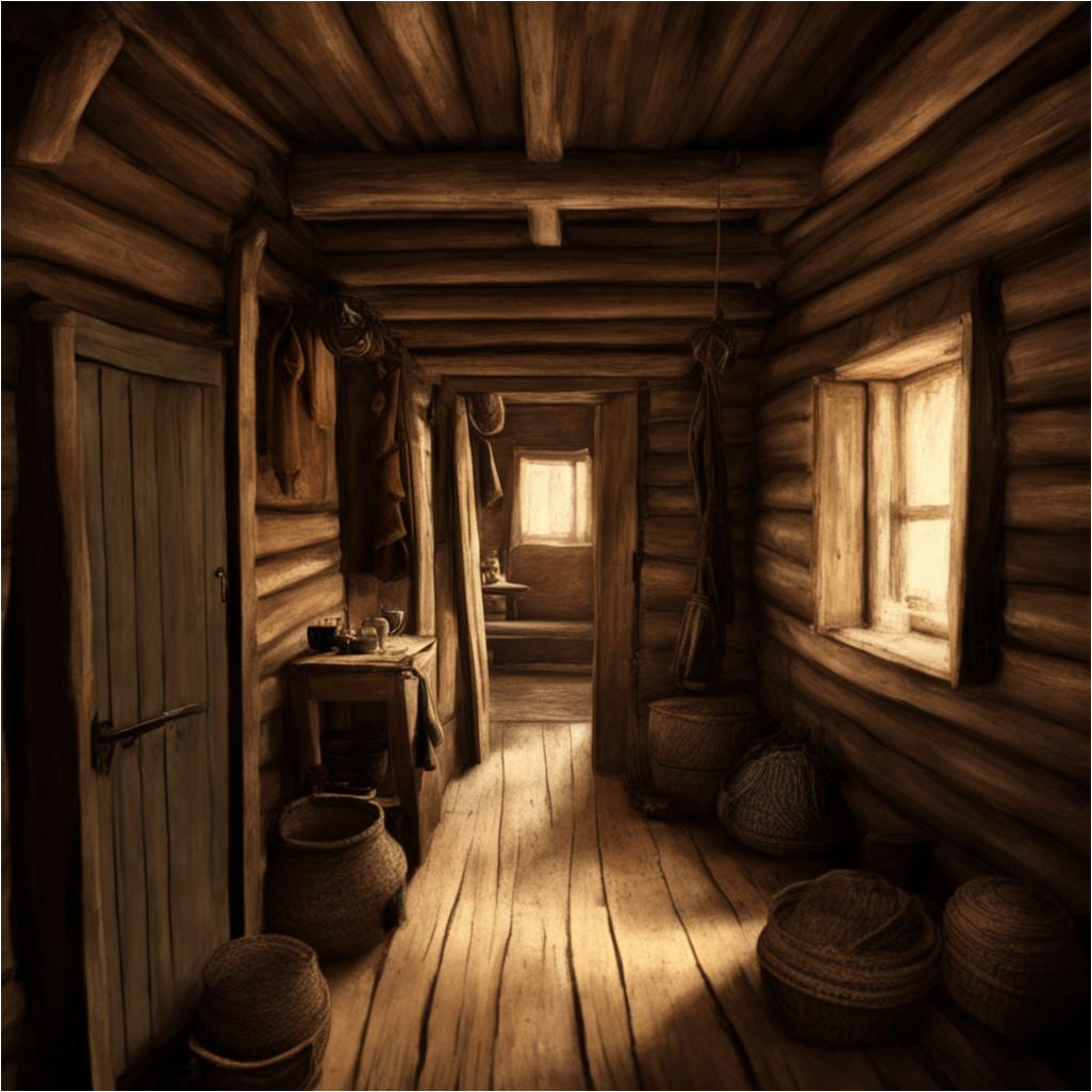 Сени - прихожая в русской избе