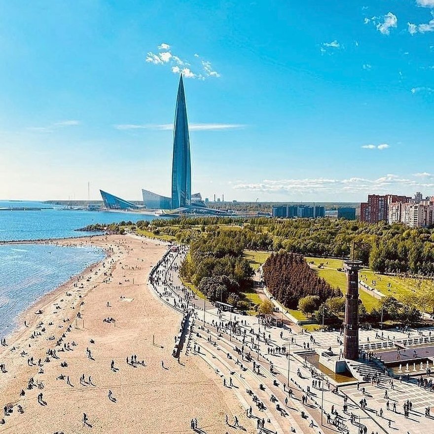 Пляж парка 300-летия