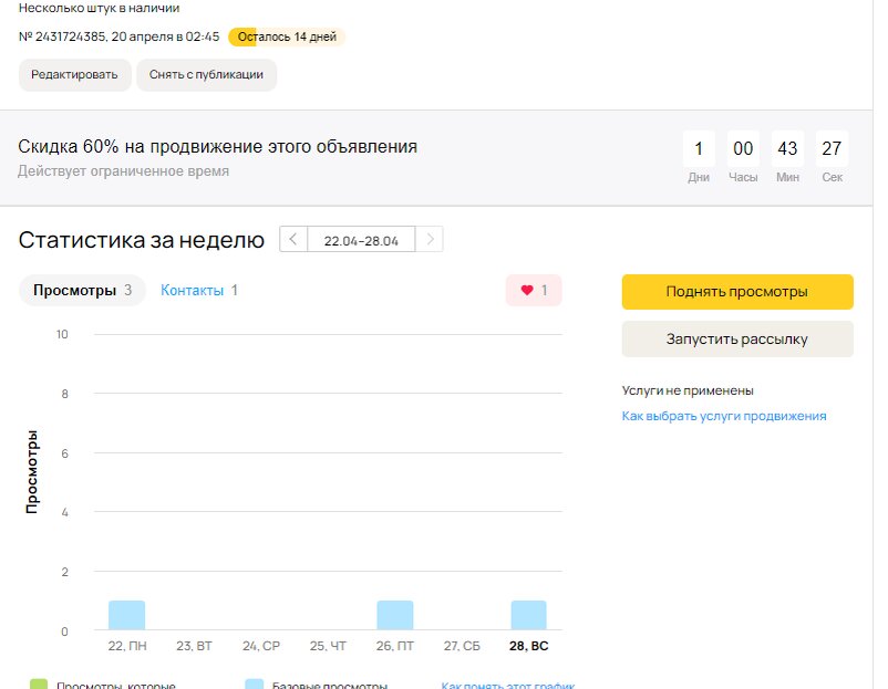 Просмотры с 22 по 28