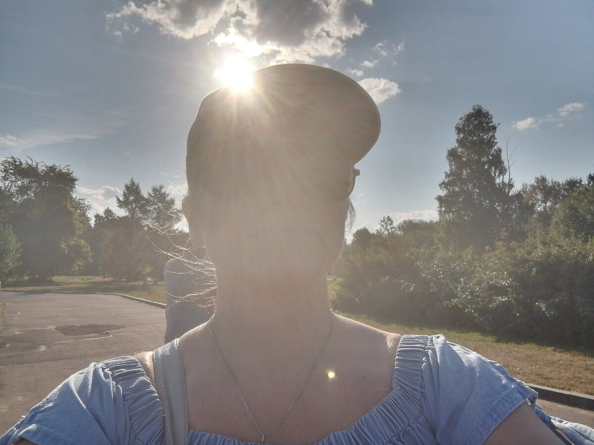 Я, но меня не видно, после потери..