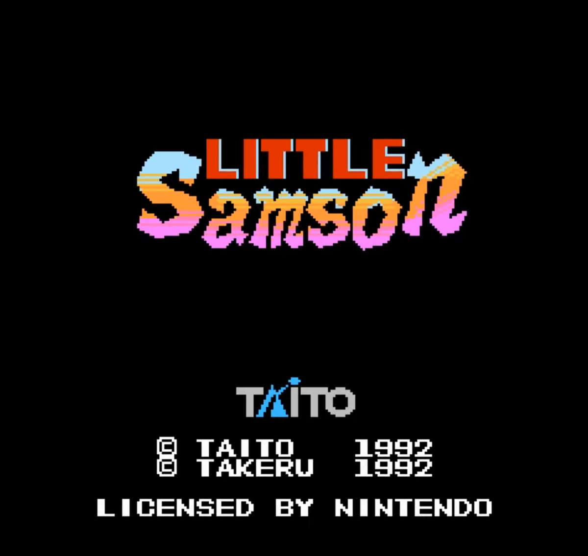 Little Samson NES/Dendy