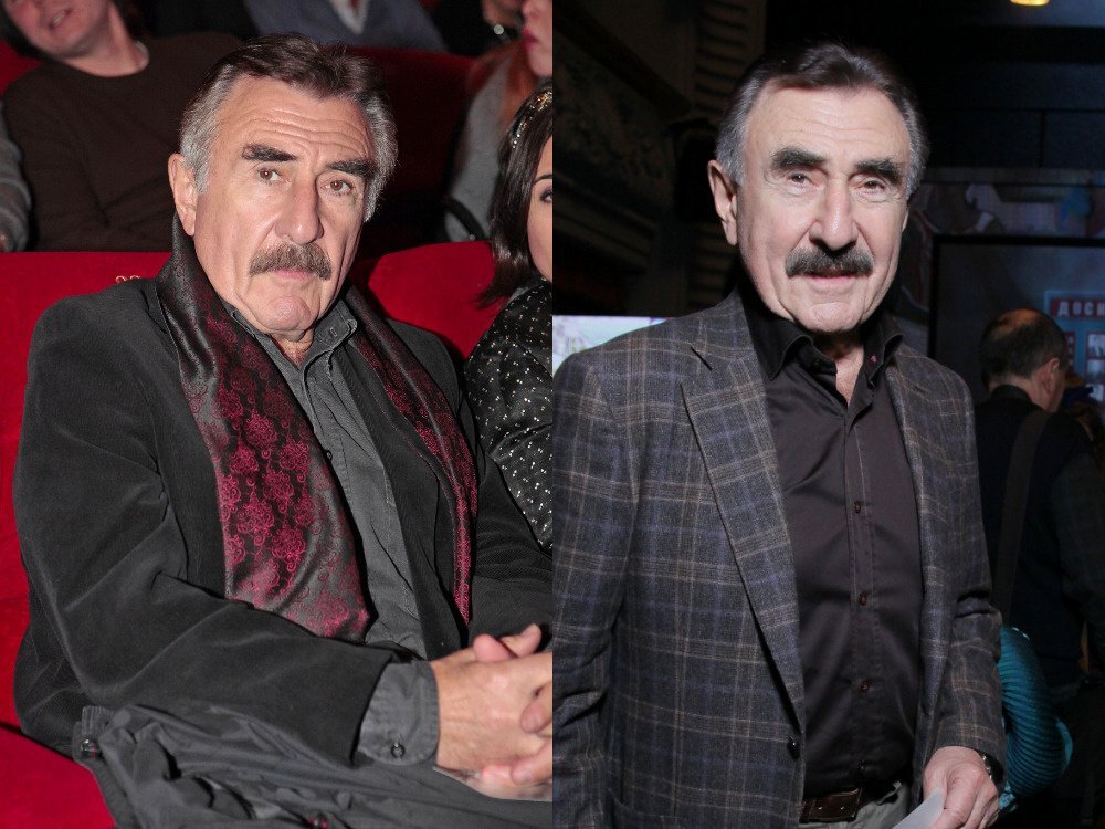    Леонид Каневский в 2009 году (слева) и в 2019 году (справа)