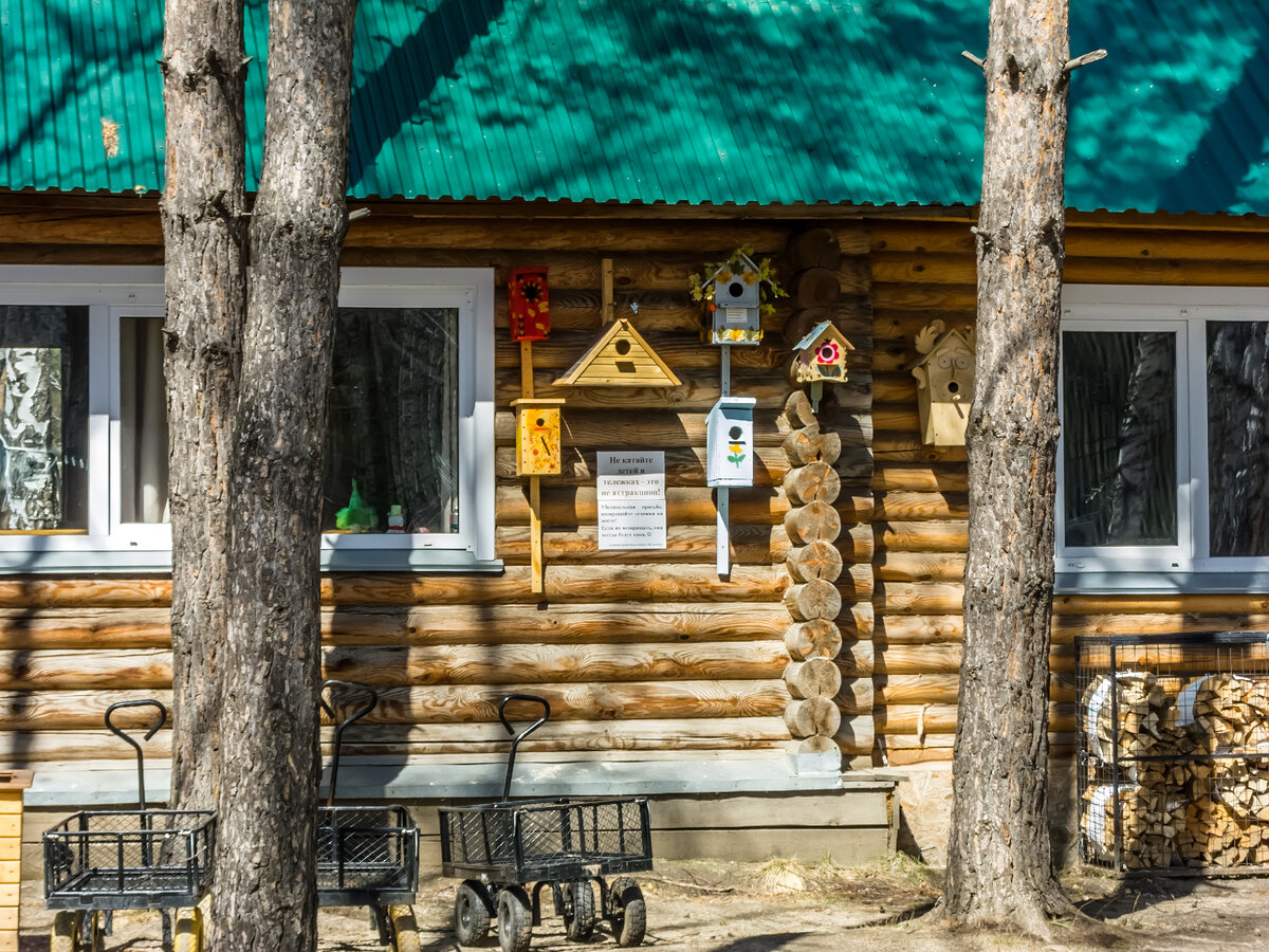 По Бердским улочкам и дворам. Парк, пляж, База отдыха 