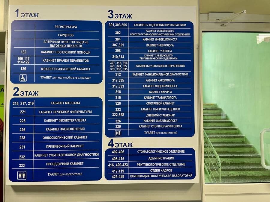 Расписание 22 поликлиники новосибирска