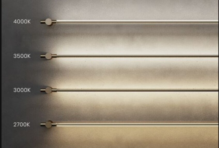 Чтобы не запутаться в цифрах, нужно просто запомнить, что чем выше температура света, тем белее его оттенок.