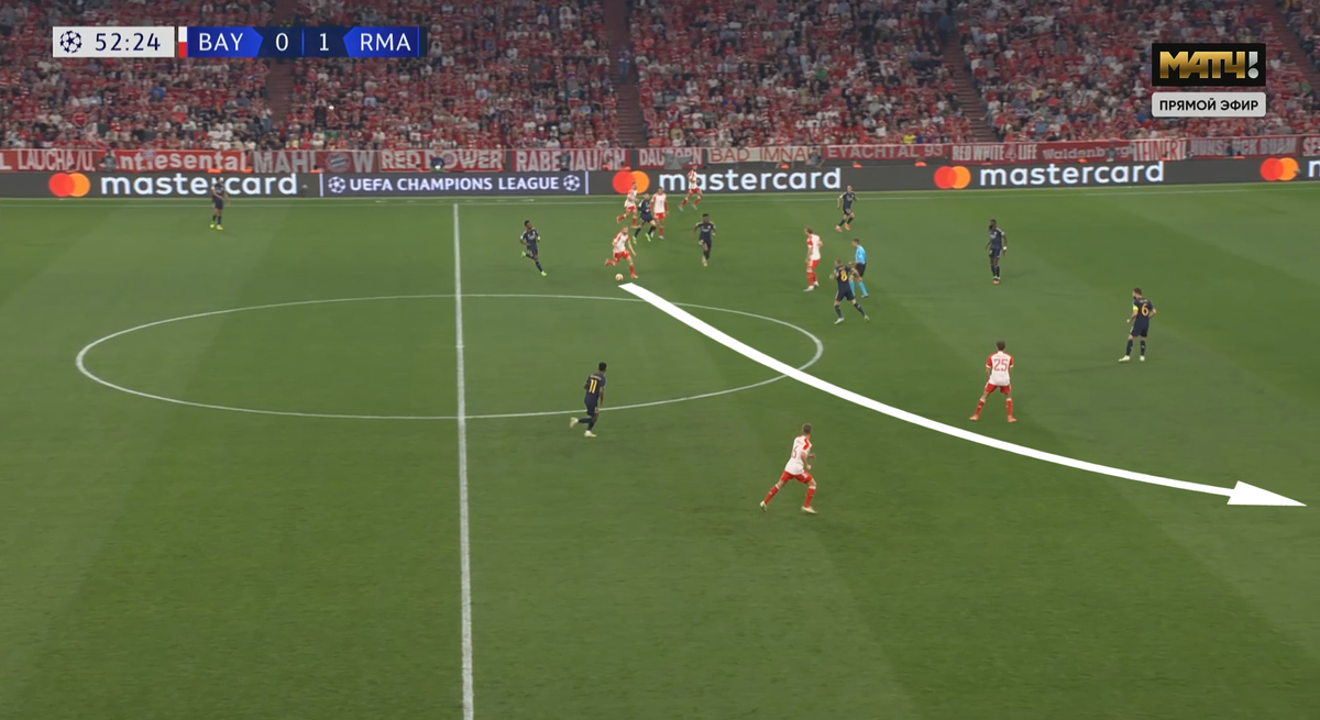  Бавария и Реал в первом матче 1/2 финала Лиги Чемпионов выдали довольно зрелищный поединок, забив по 2 гола.-7