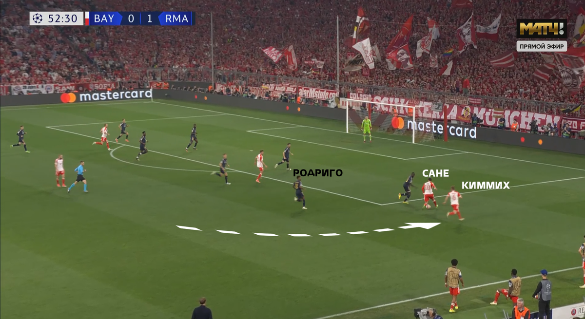  Бавария и Реал в первом матче 1/2 финала Лиги Чемпионов выдали довольно зрелищный поединок, забив по 2 гола.-8