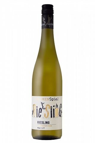 Вино Gaumen Spiel Riesling белое сухое, 0.75л