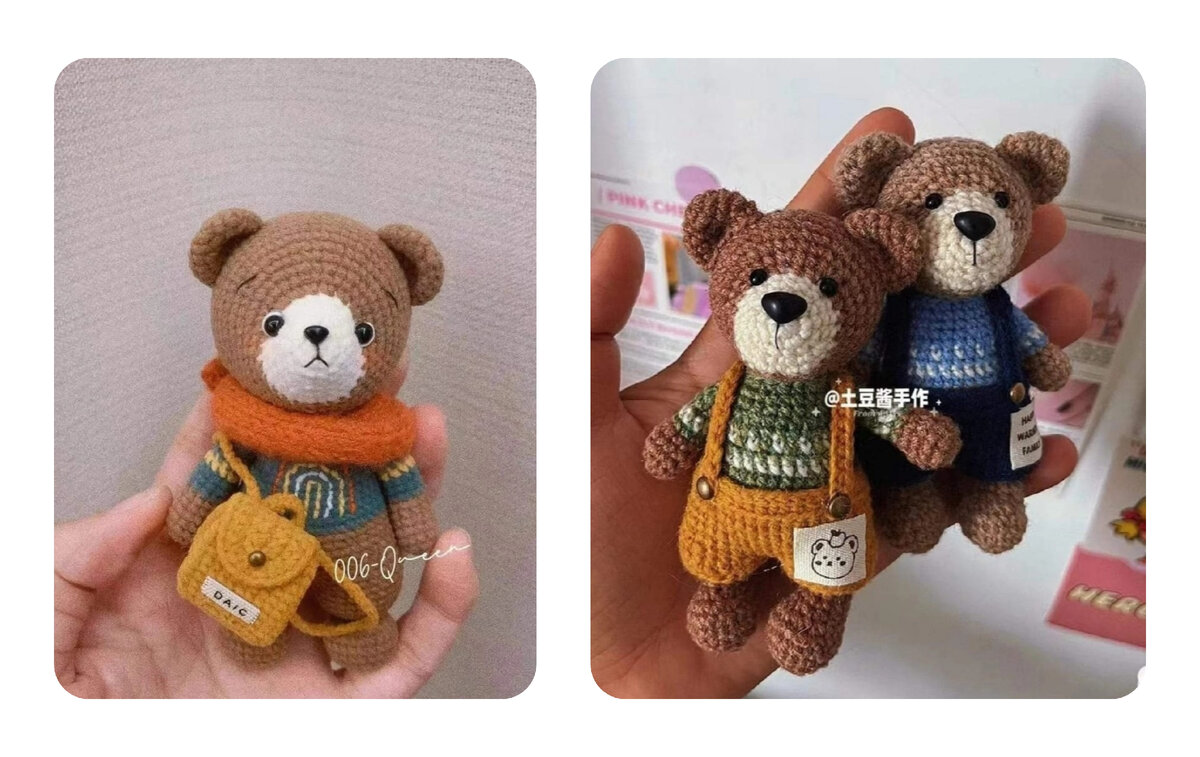 Мишка с рюкзаком