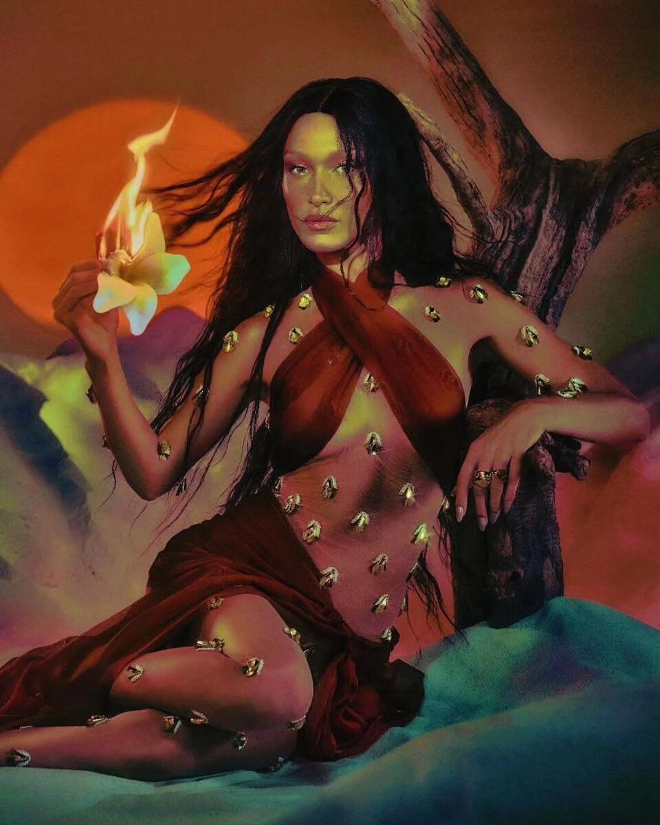    Белла Хадид показала первую кампанию своего бренда Orebella (фото 1)