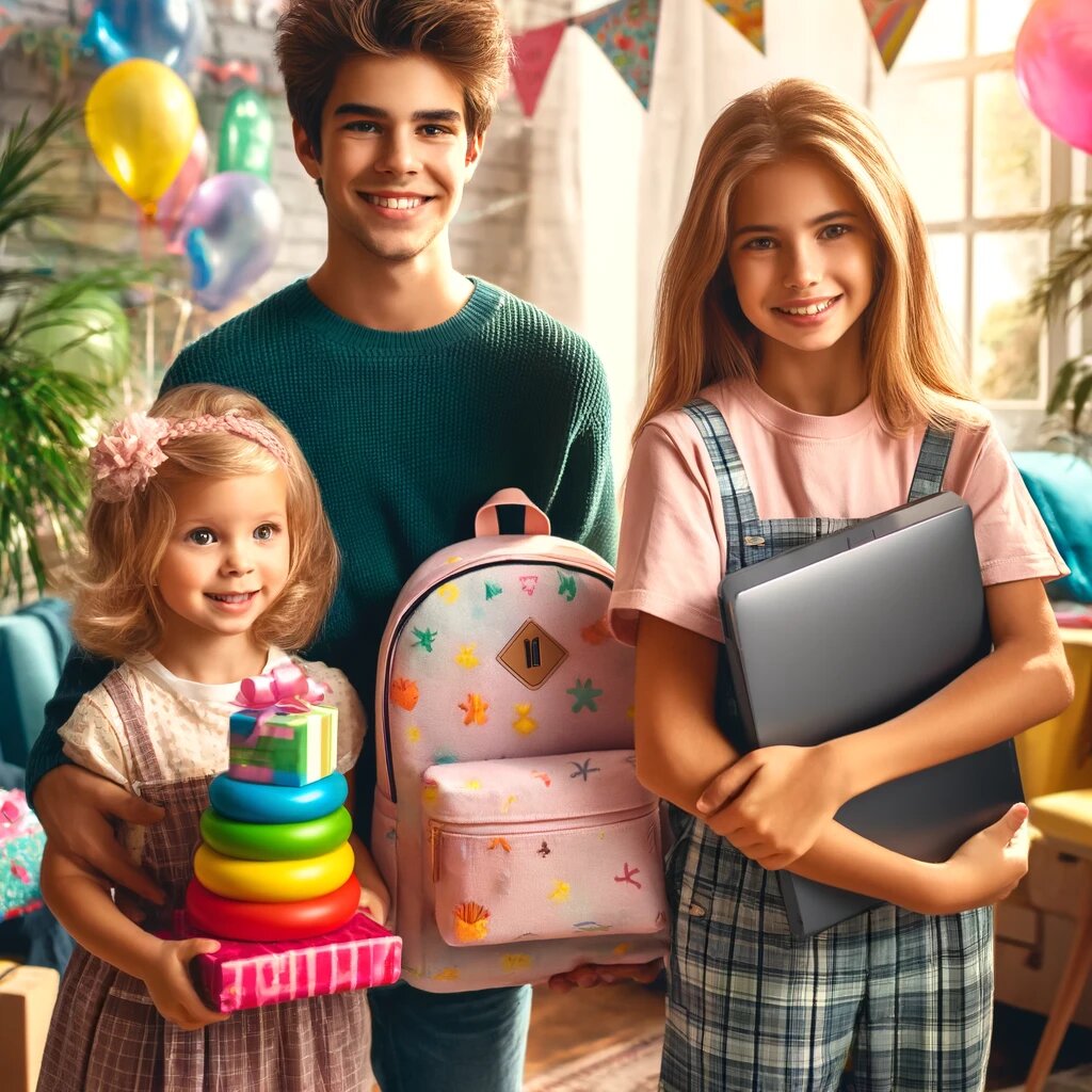 Интересные идеи подарков сыну или дочке на день рождения