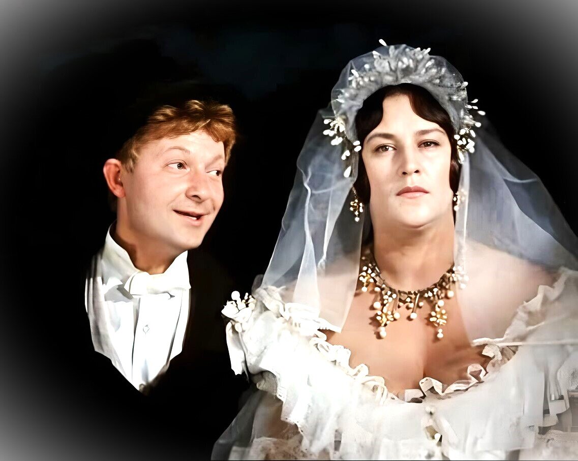 Кадр из фильма "Женитьба Бальзаминова"