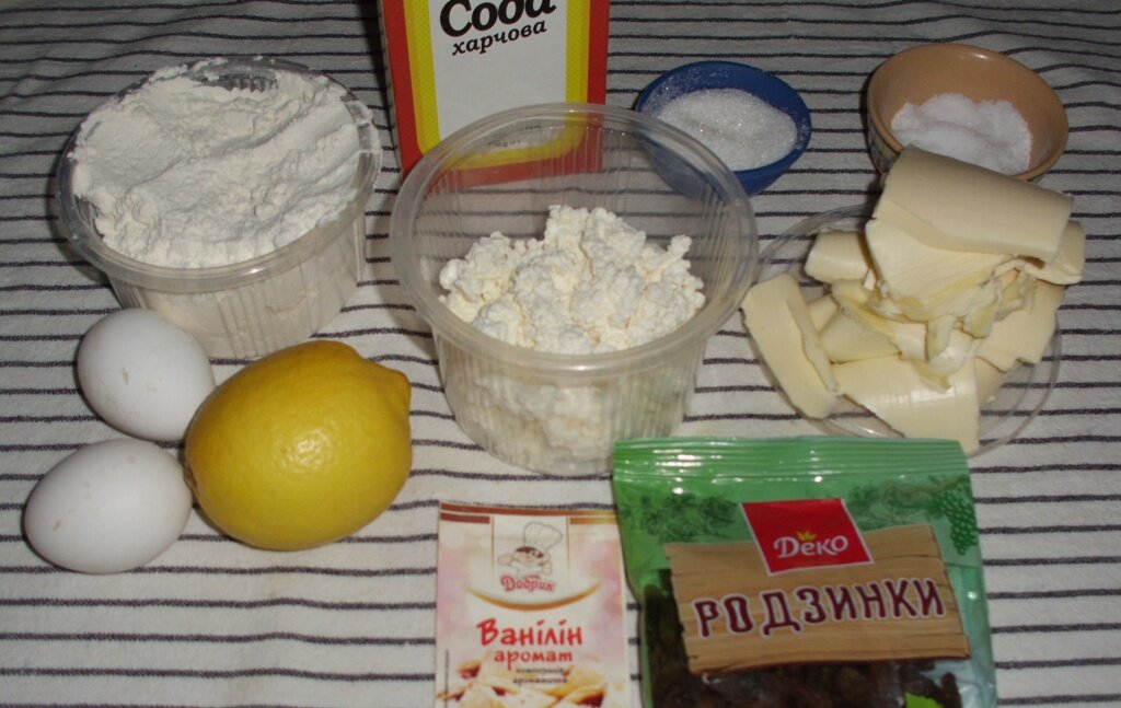 Продукты для приготовления творожного кулича. Личное фото автора канала Житейская проза